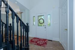 Elegant front entrance -