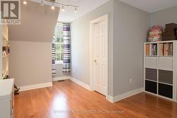 Cute nook for reading beside the walk-in closet -