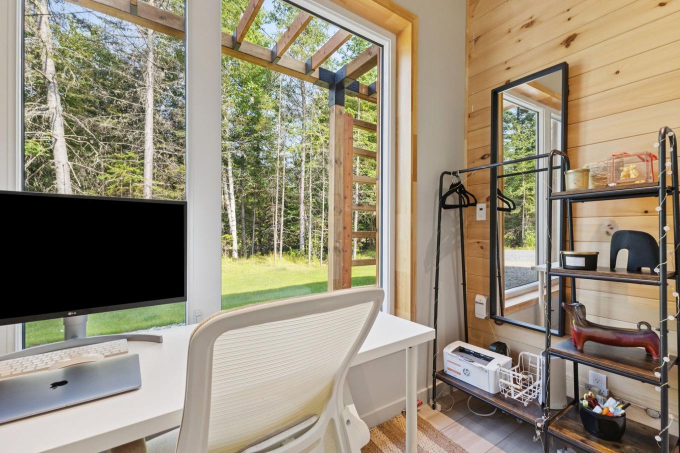 Office - 85 Ch. De La Paroi-Rocheuse, Lac-Supérieur, QC - Photo Showing Other Room