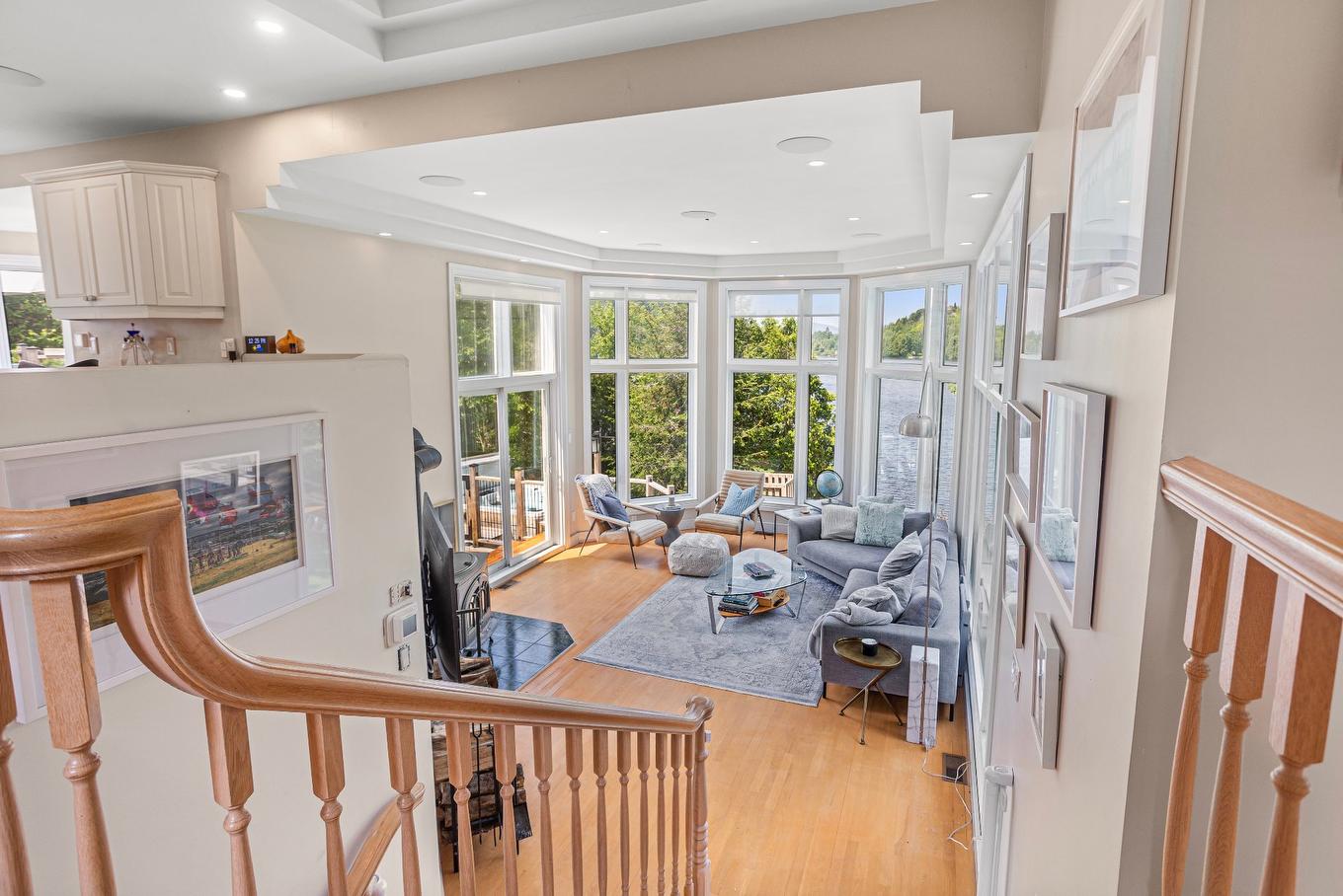 Living room - 851 - 853 Ch. Morgan, Saint-Adolphe-D'Howard, QC - Indoor Photo Showing Other Room