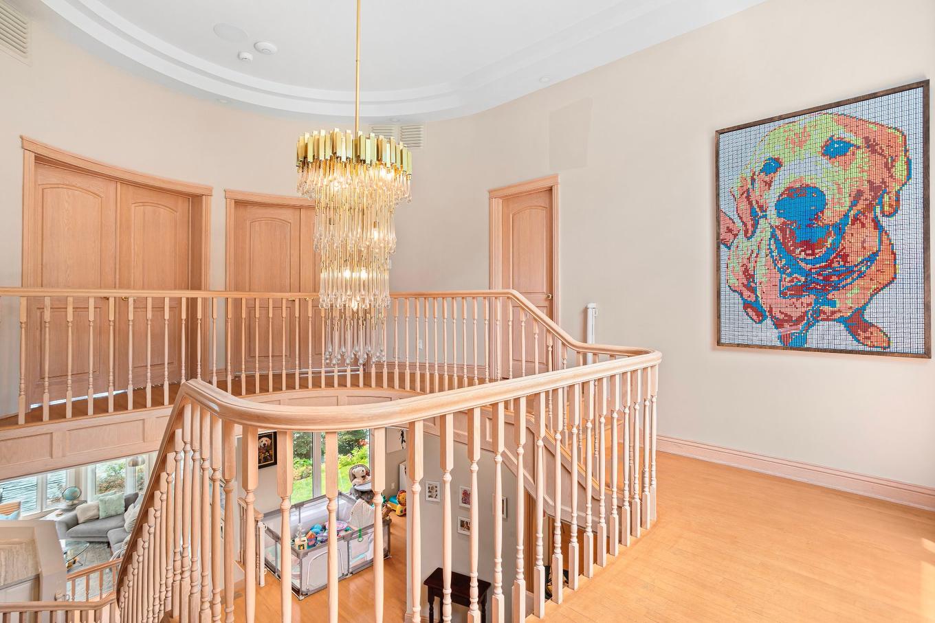 Staircase - 851 - 853 Ch. Morgan, Saint-Adolphe-D'Howard, QC - Indoor Photo Showing Other Room