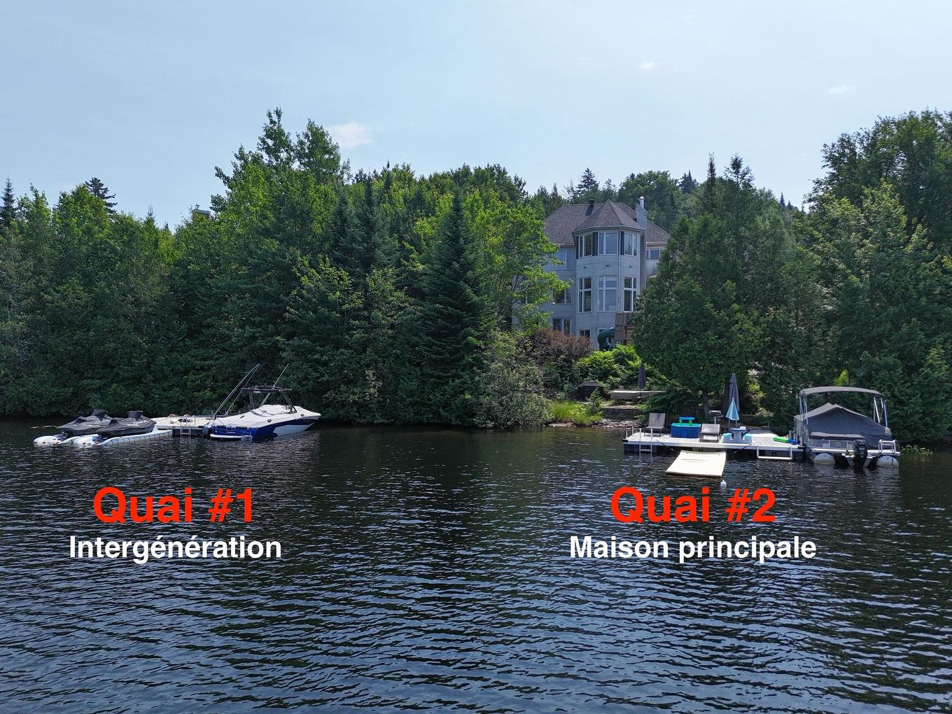 Access to a body of water - 851 - 853 Ch. Morgan, Saint-Adolphe-D'Howard, QC - Outdoor With Body Of Water With View