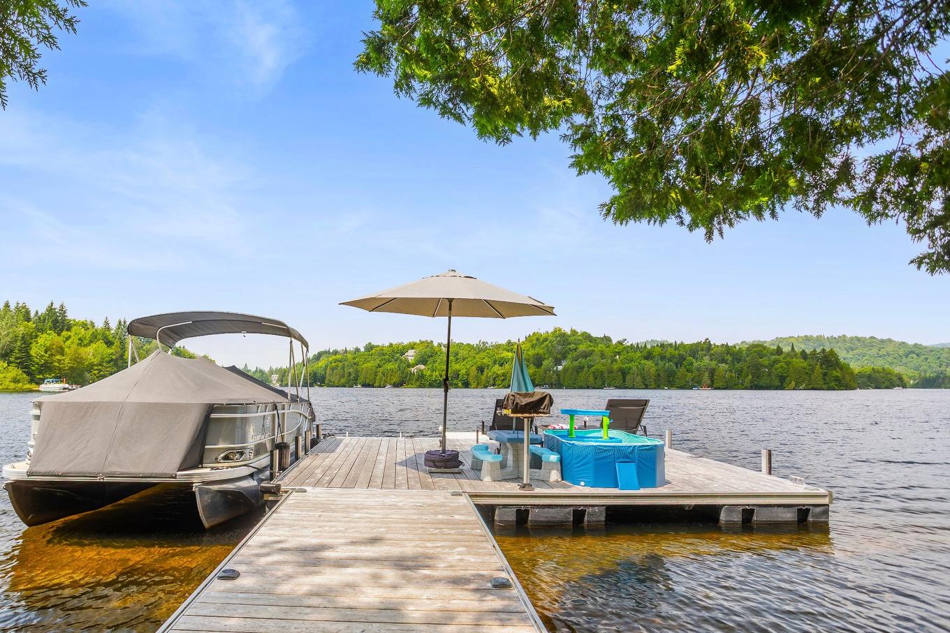 Access to a body of water - 851 - 853 Ch. Morgan, Saint-Adolphe-D'Howard, QC - Outdoor With Body Of Water