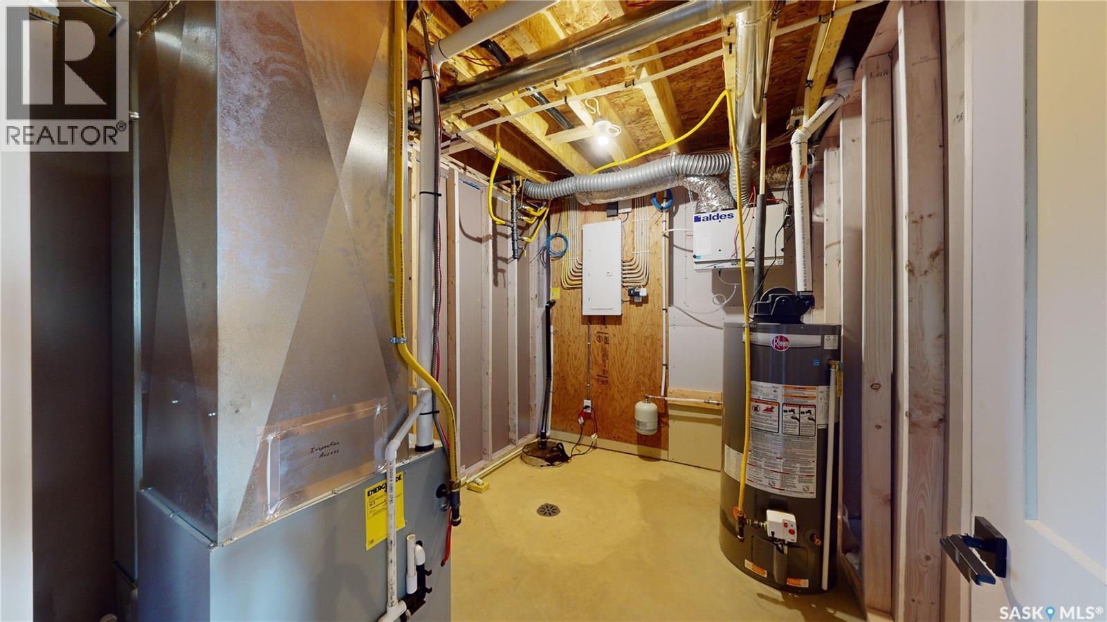 209 Willow Crescent, Waldheim, SK - Indoor Photo Showing Basement