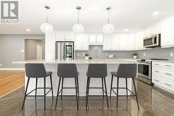 Virtually Staged Kitchen -