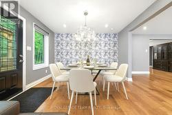 Virtually Staged Dining Room -
