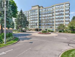 Close up entrance view of 5100 Dorchester Road -