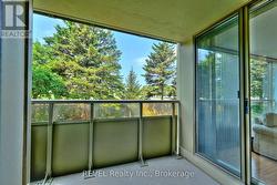 Balcony with entrance from living room & bedroom -