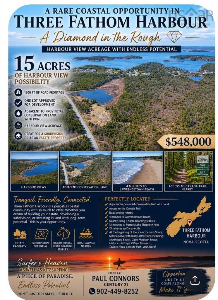 B2 Three Fathom Harbour Road, Three Fathom Harbour, NS