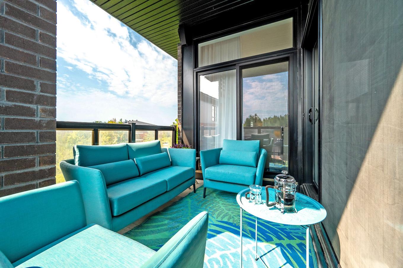 Balcony - 404-191 Rue De Langloiserie, Rosemère, QC - With Exterior