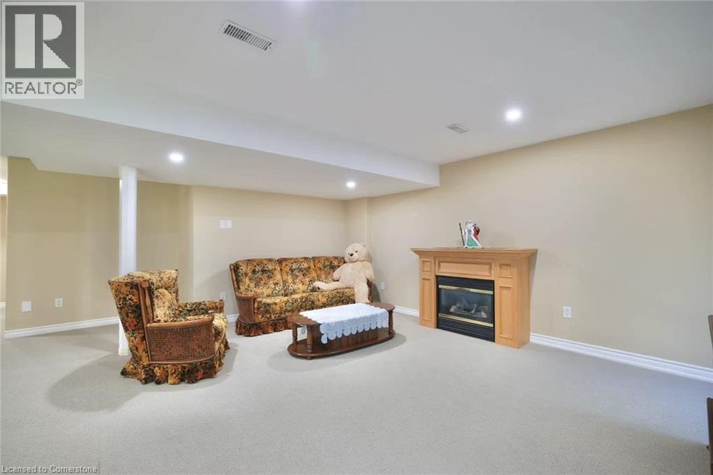 872 Creekside Drive, Waterloo, ON - Indoor Photo Showing Other Room With Fireplace