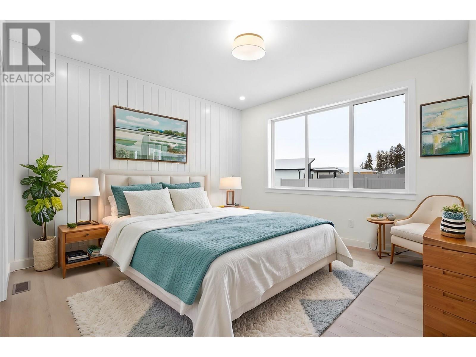 This photo has been virtually staged! - 1294 Brechin Place, Kamloops, BC - Indoor Photo Showing Bedroom