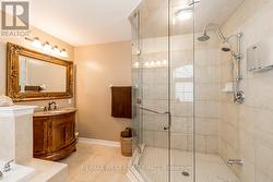 CUSTOM FRAMELESS GLASS SHOWER STALL. -