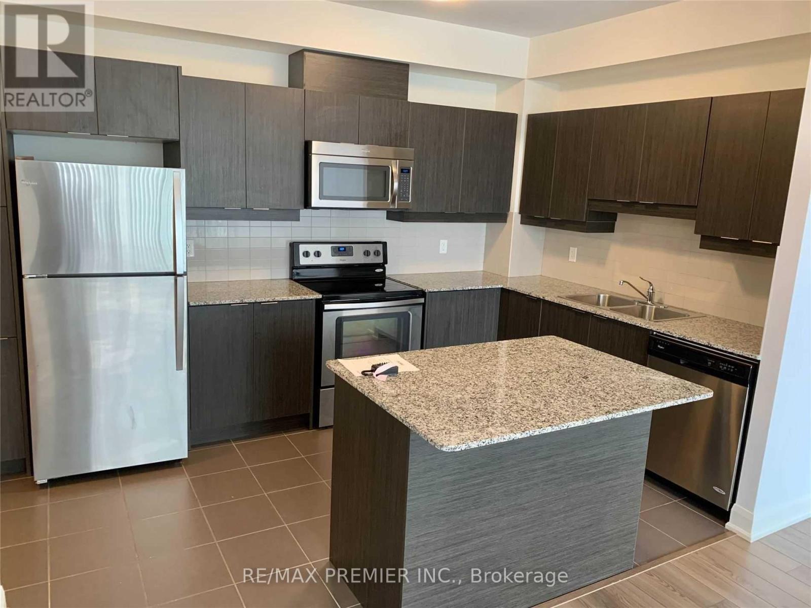 1201 - 2910 Highway 7 Road W, Vaughan, ON - Indoor Photo Showing Kitchen With Stainless Steel Kitchen With Double Sink