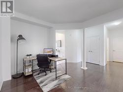 Living area currently set up as office area -