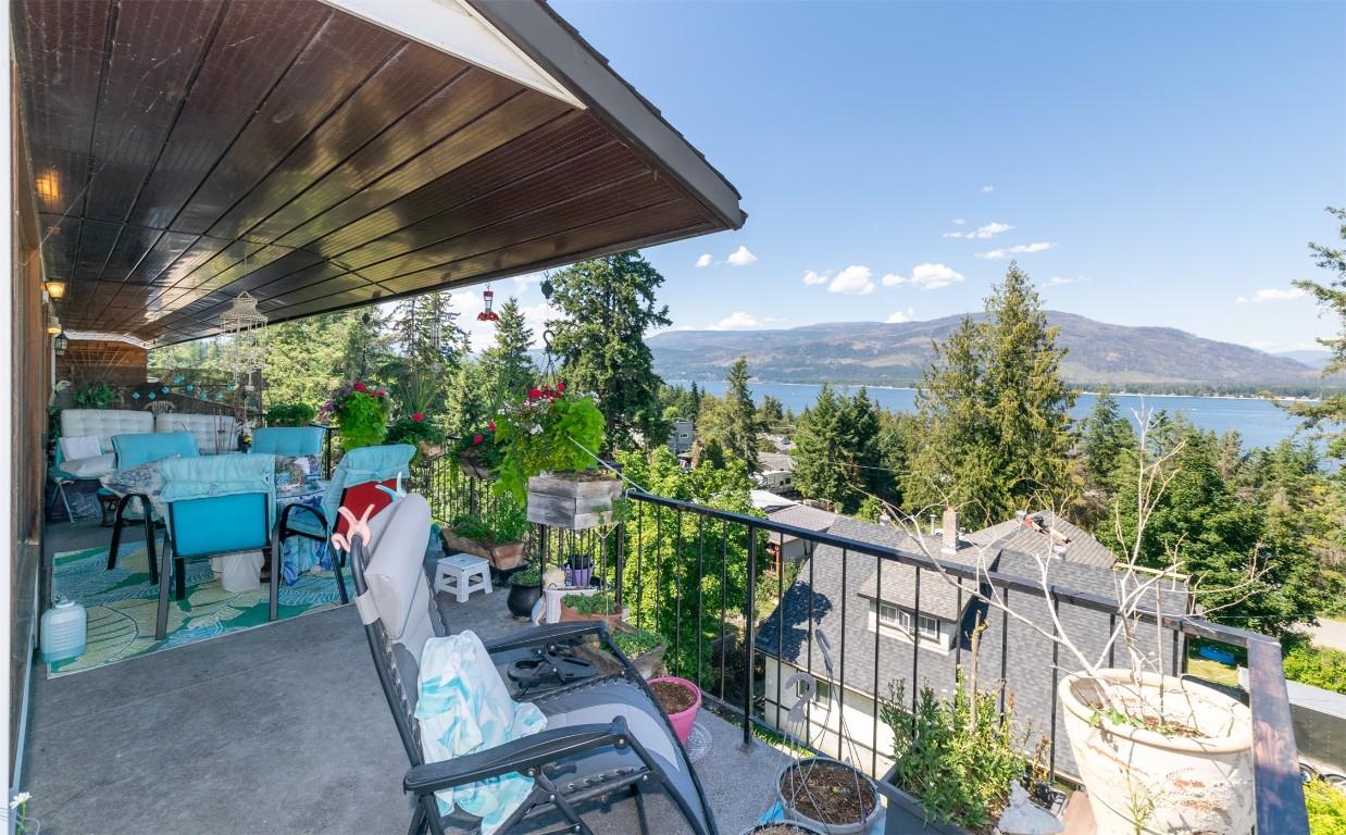 1-1261 Trans Canada Highway, Sorrento, BC - Outdoor With Body Of Water With Deck Patio Veranda
