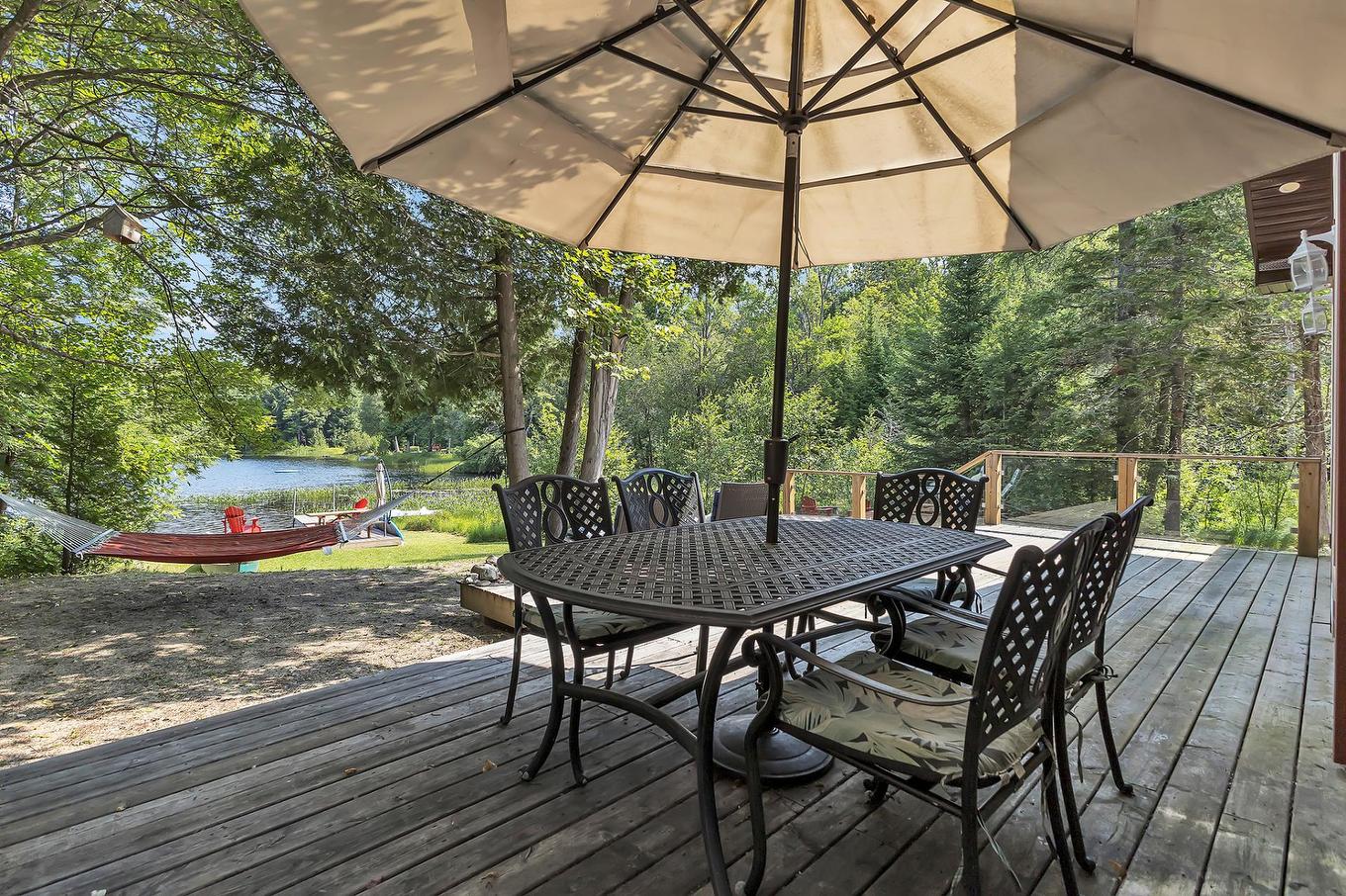 Balcony - 132 Ch. Du Lac-Achigan, Val-Des-Monts, QC - Outdoor With Deck Patio Veranda