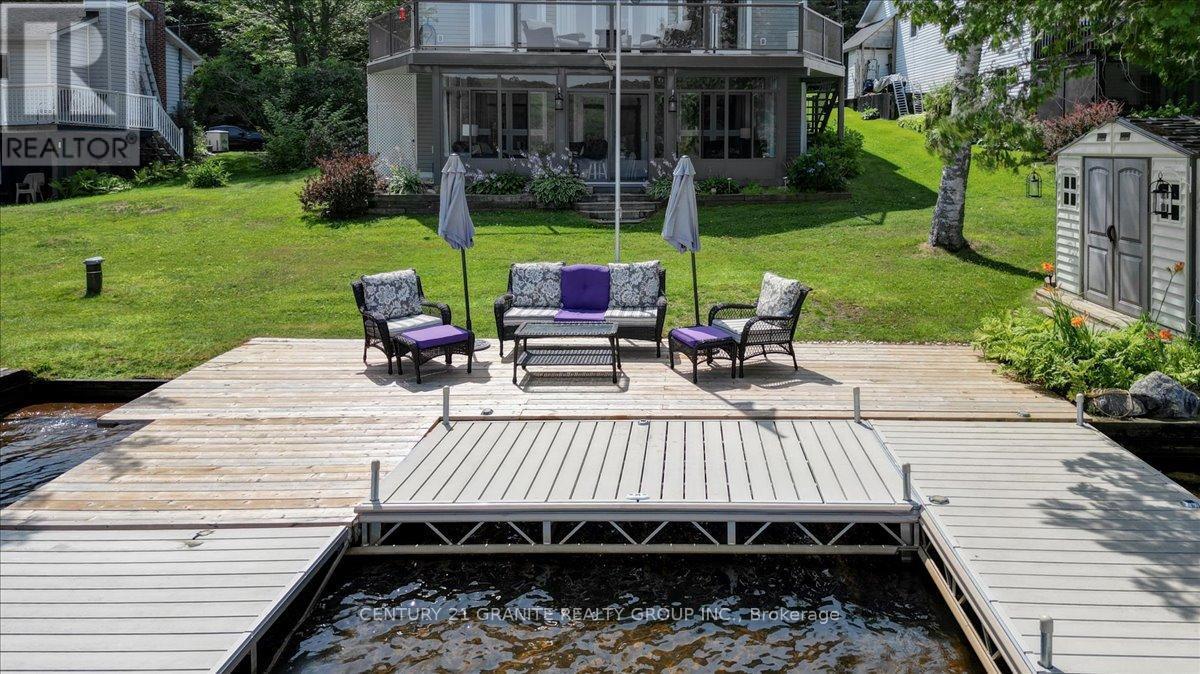 183 Fell Road, Hastings Highlands (Herschel Ward), ON - Outdoor With Deck Patio Veranda