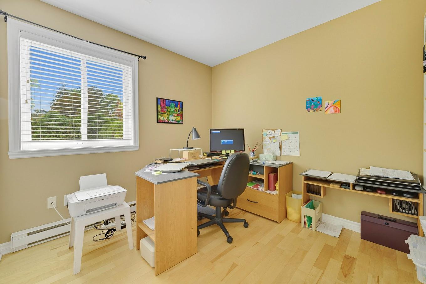 Office - 454 Rue Lafleur, Brownsburg-Chatham, QC - Indoor Photo Showing Office