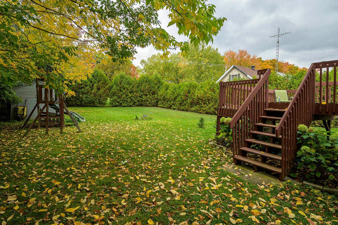 Backyard - 454 Rue Lafleur, Brownsburg-Chatham, QC - Outdoor