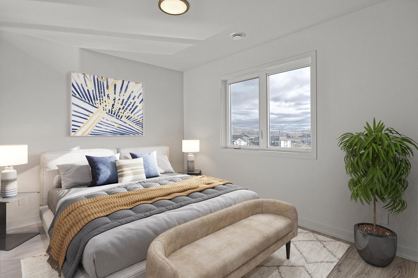 Bedroom - Rue Du Quai, Saint-Louis-De-Gonzague, QC - Indoor Photo Showing Bedroom