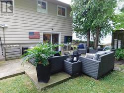 Back patio /walk out from lower level -