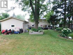 Rear view of garage -