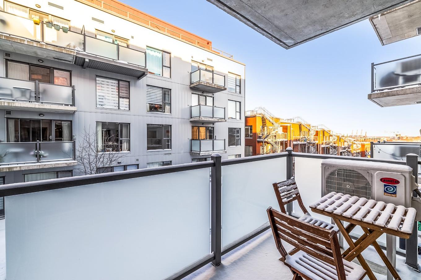 Balcony - 211-3950 Rue Sherbrooke E., Montréal (Mercier/Hochelaga-Maisonneuve), QC - Outdoor With Balcony With Exterior