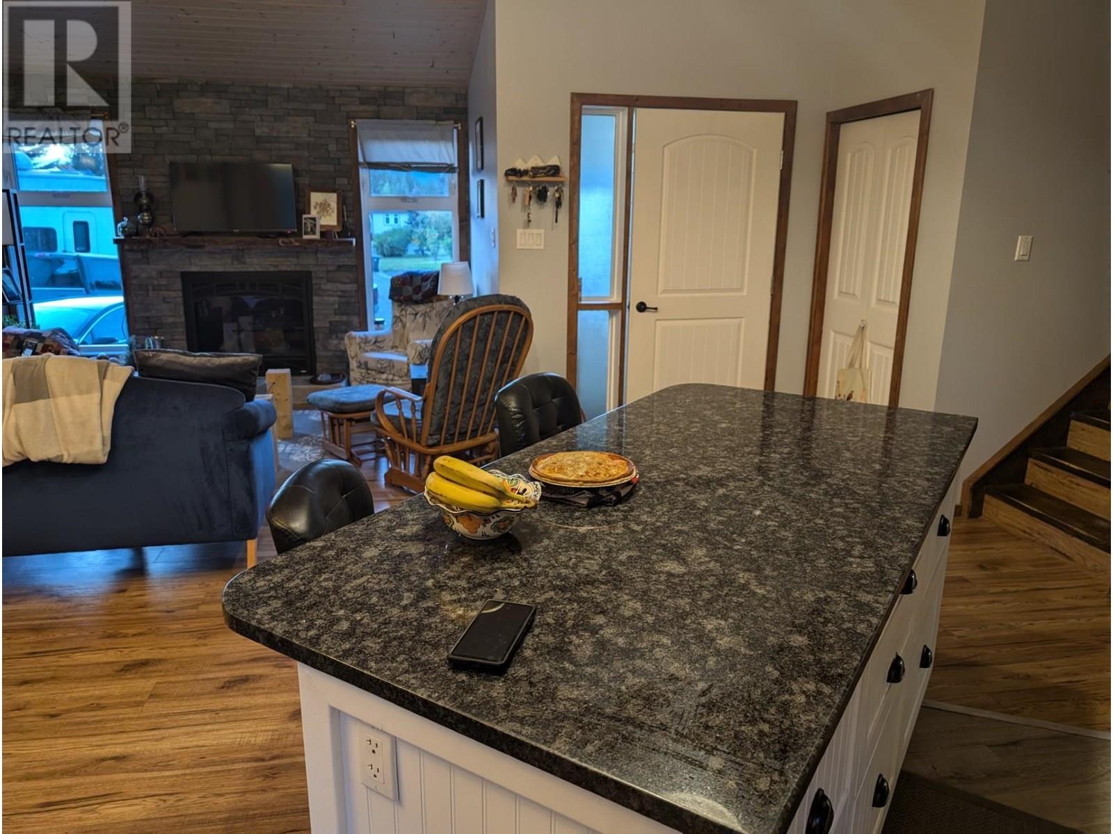 56 Sukunka Place, Tumbler Ridge, BC - Indoor With Fireplace