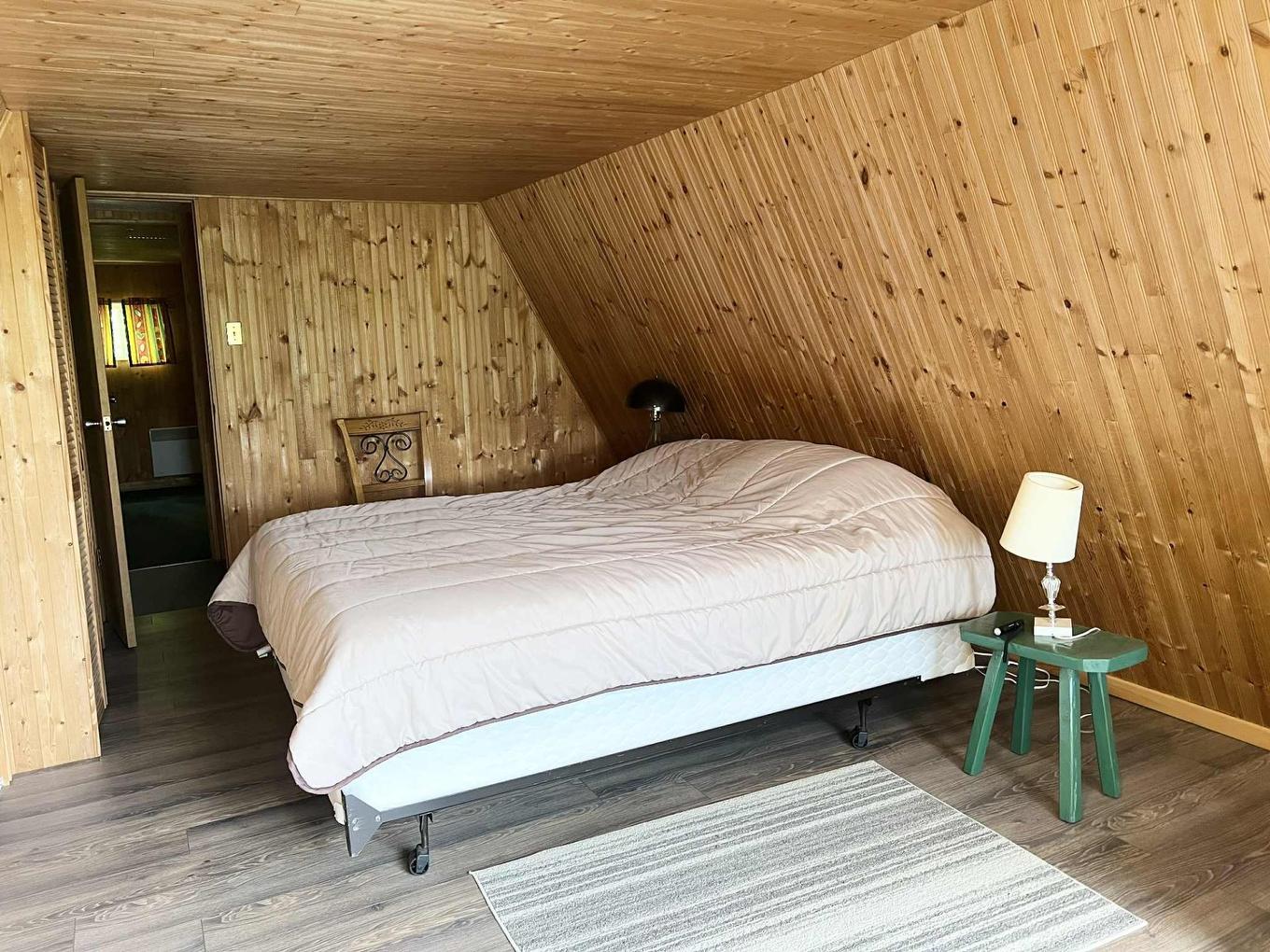 Chambre à coucher principale - 1361 Ch. Kataway, Saint-Michel-Des-Saints, QC - Indoor Photo Showing Bedroom