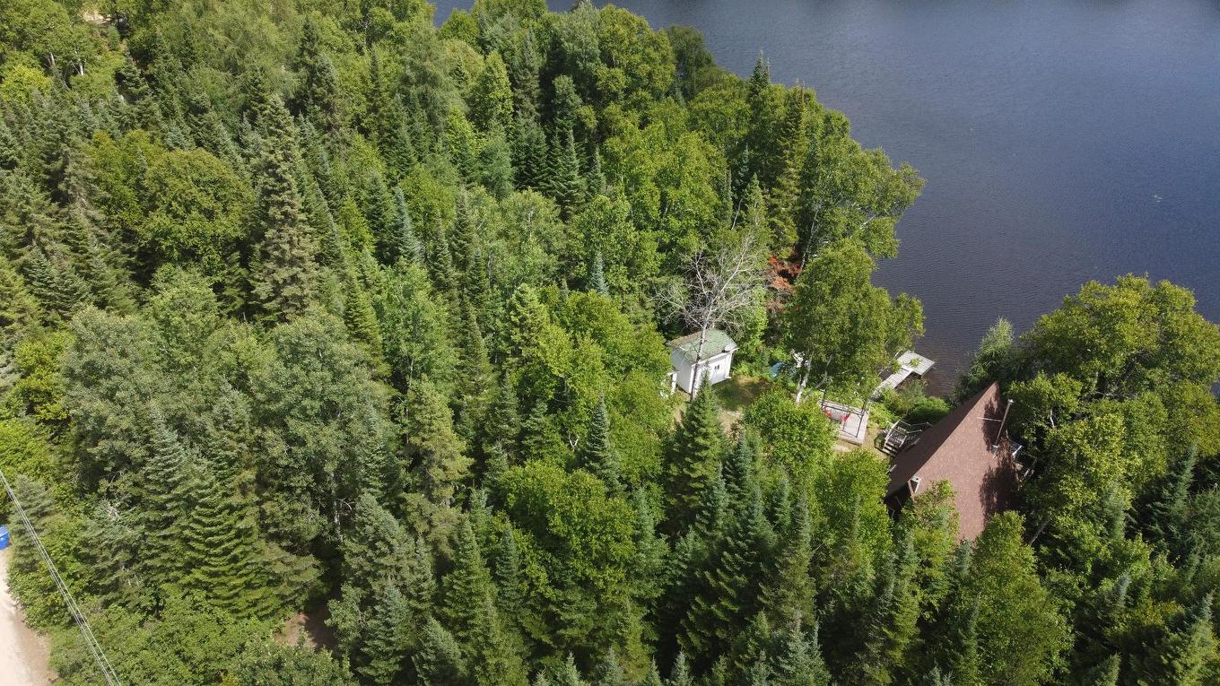 Photo aérienne - 1361 Ch. Kataway, Saint-Michel-Des-Saints, QC - Outdoor With Body Of Water With View