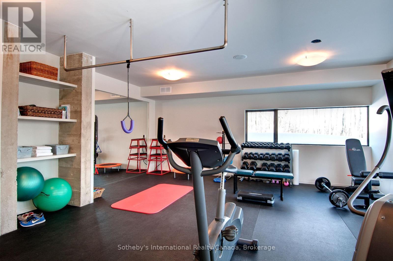 Gym - 46479 Old Mail Road W, Meaford, ON - Indoor Photo Showing Gym Room