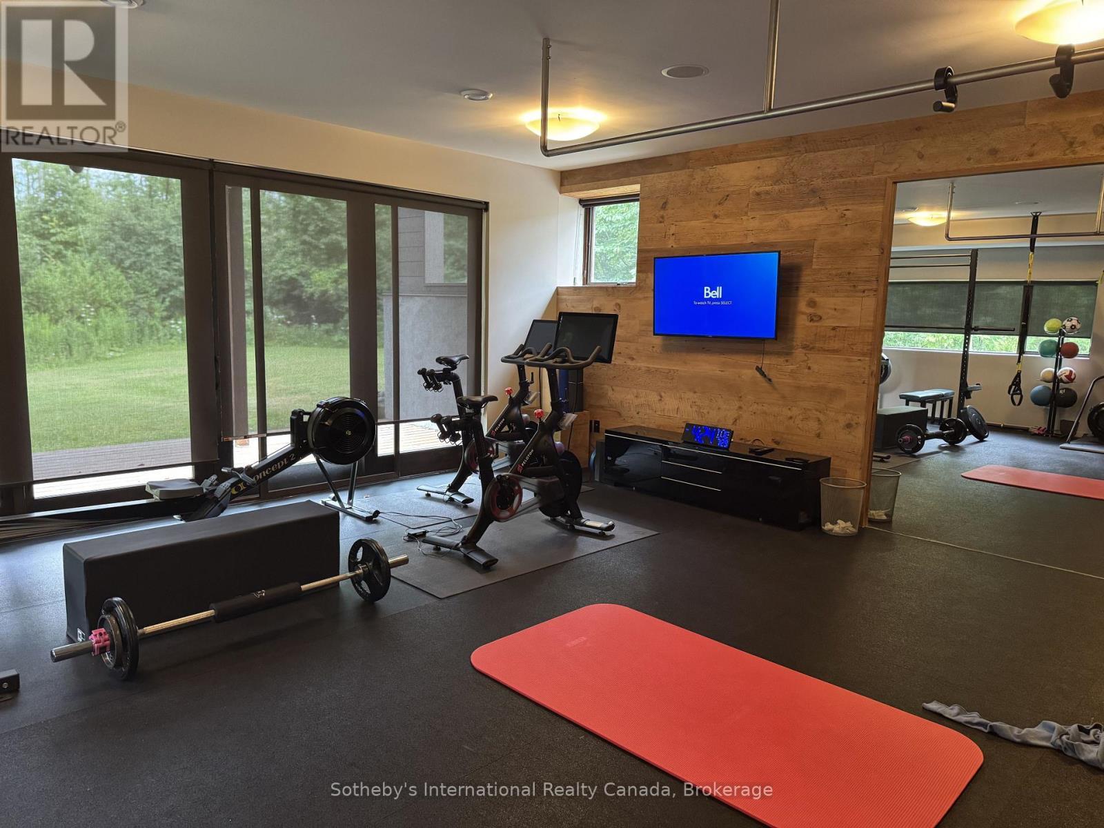 46479 Old Mail Road W, Meaford, ON - Indoor Photo Showing Gym Room