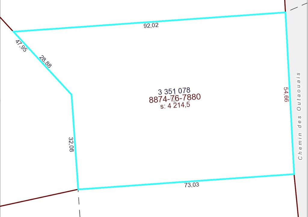 Aerial photo - Ch. Des Outaouais, L'Île-Du-Grand-Calumet, QC