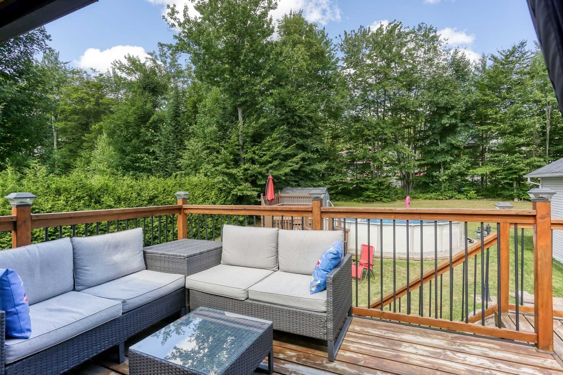 Patio - 5200 Rue De L'Église, Notre-Dame-Du-Mont-Carmel, QC - Outdoor With Deck Patio Veranda With Exterior