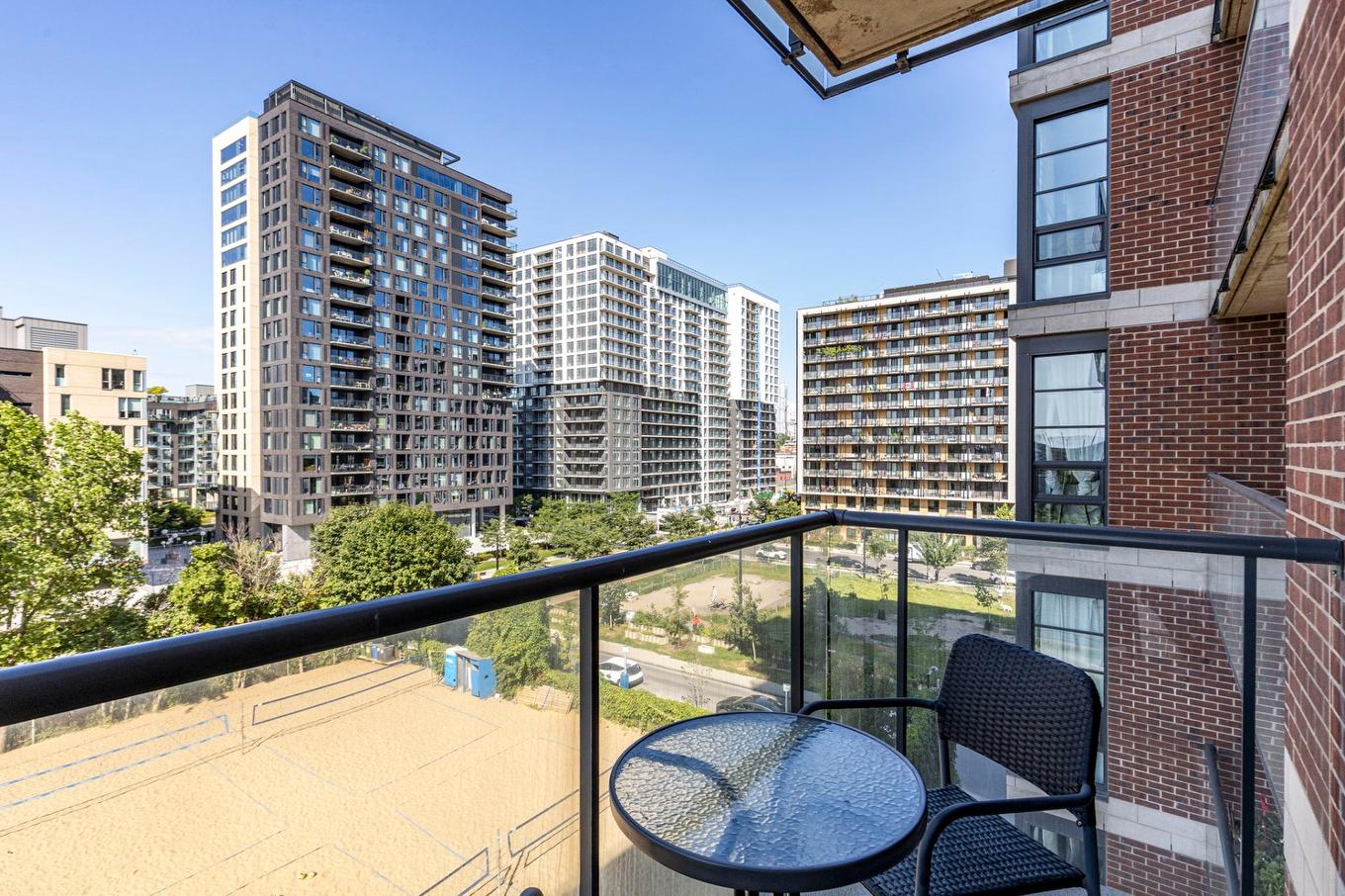 Balcon - 612-1340 Rue Olier, Montréal (Le Sud-Ouest), QC - Outdoor With Balcony With Exterior
