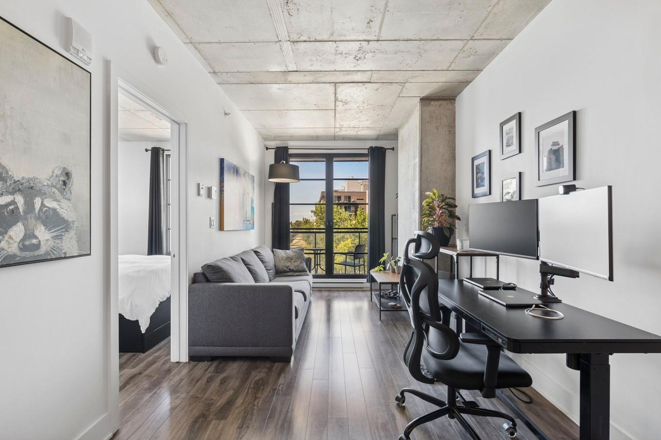 Vue d'ensemble - 612-1340 Rue Olier, Montréal (Le Sud-Ouest), QC - Indoor Photo Showing Office