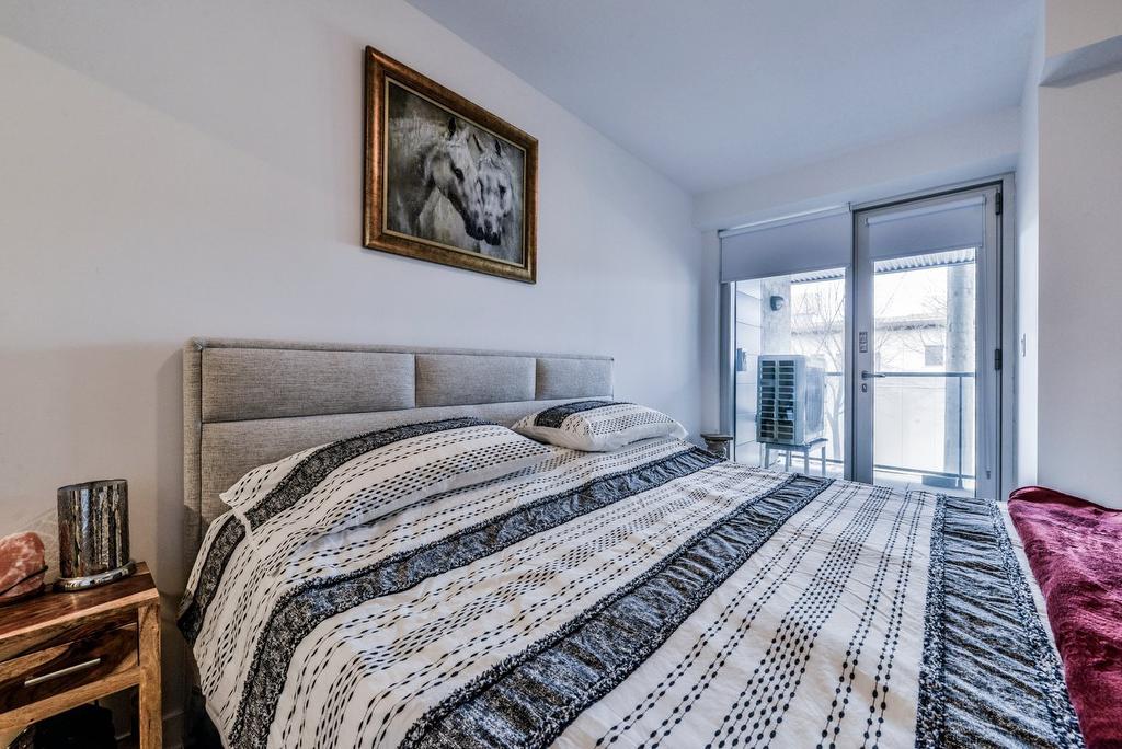 Chambre à coucher principale - 109-6750 Rue Sherbrooke E., Montréal (Mercier/Hochelaga-Maisonneuve), QC - Indoor Photo Showing Bedroom
