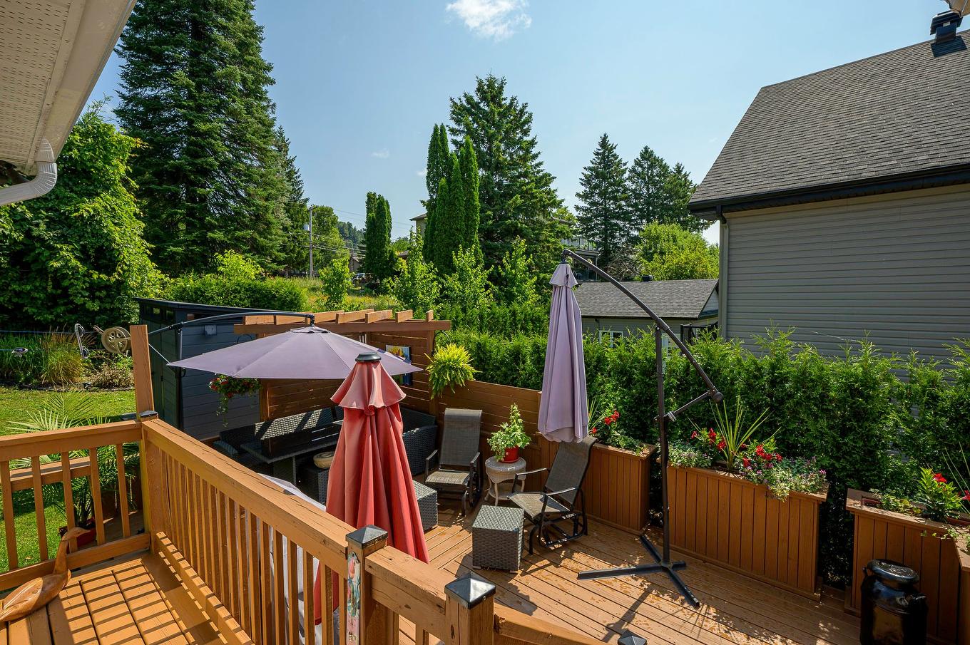 Patio - 66 Av. Guindon, Saint-Sauveur, QC - Outdoor With Deck Patio Veranda With Exterior