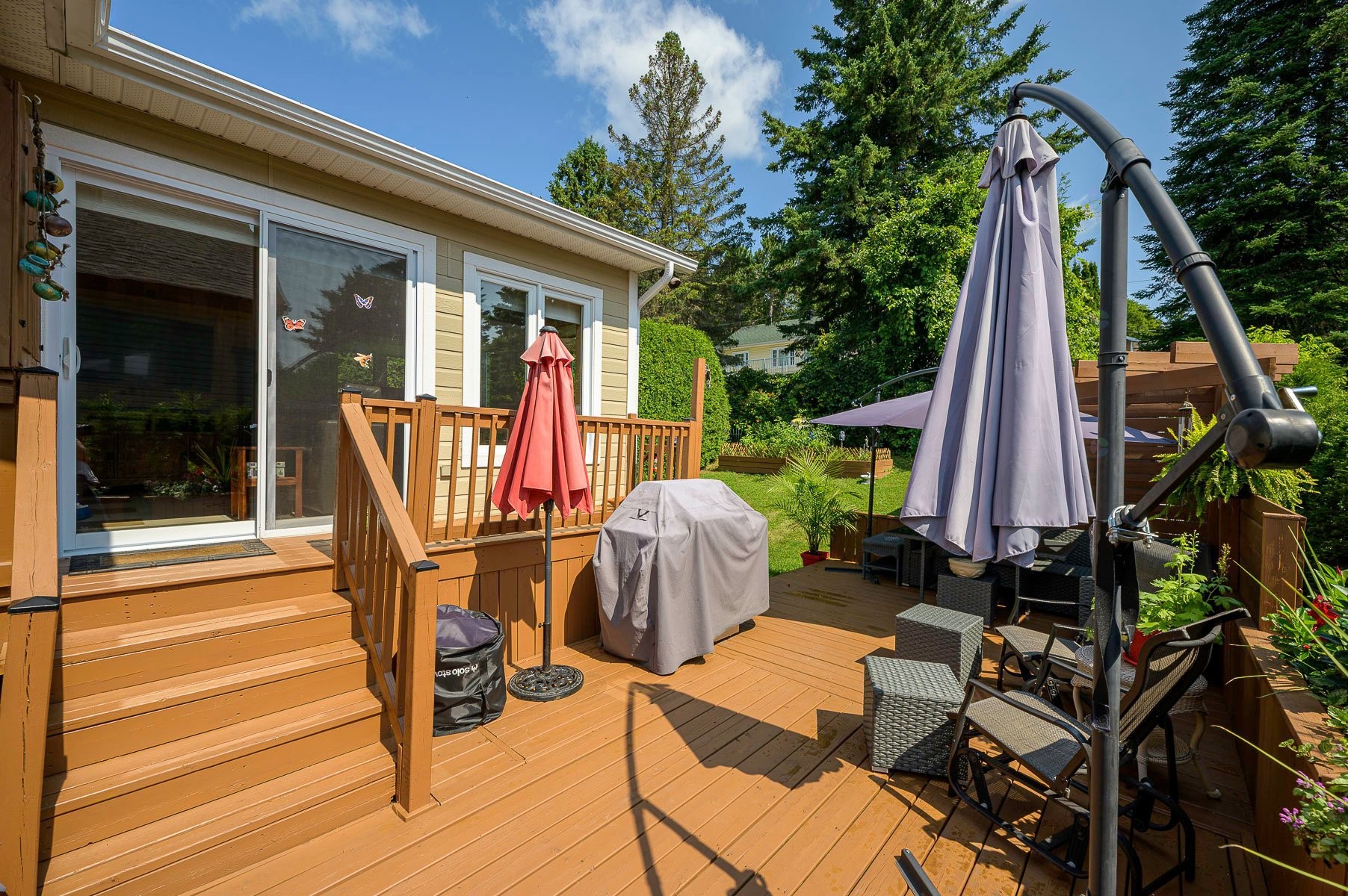 Patio - 66 Av. Guindon, Saint-Sauveur, QC - Outdoor With Deck Patio Veranda With Exterior