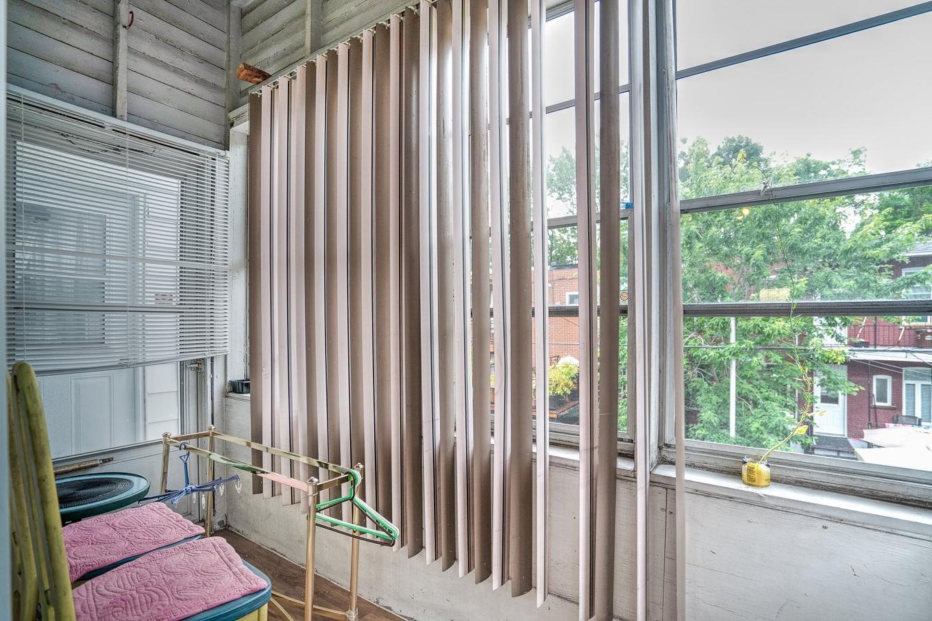 Balcony - 5436 14E Avenue, Montréal (Rosemont/La Petite-Patrie), QC - Indoor Photo Showing Other Room