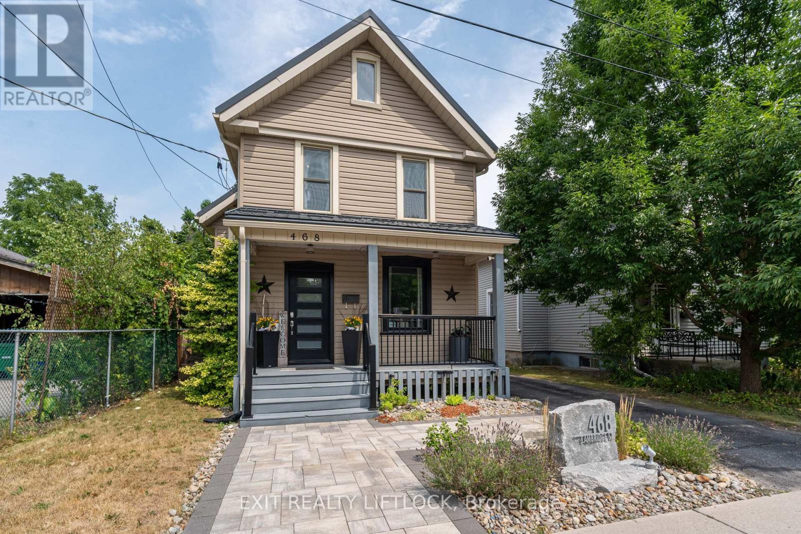 468 Cambridge Street, Peterborough (Town Ward 3), ON - Outdoor With Deck Patio Veranda With Facade