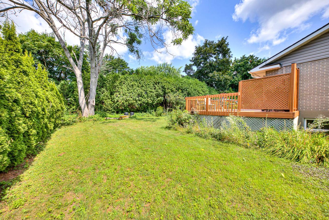 Backyard - 191 Stonehenge Drive, Beaconsfield, QC - Outdoor