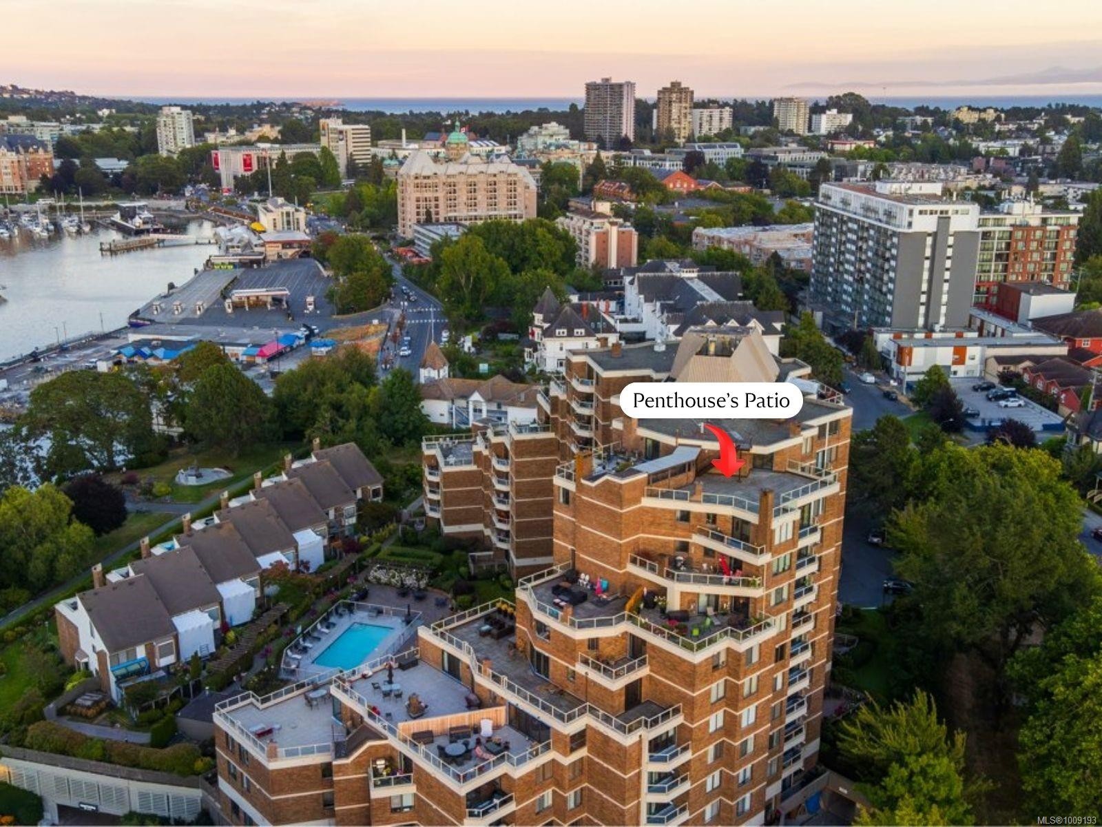 1102-225 Belleville St, Victoria, BC - Outdoor With View