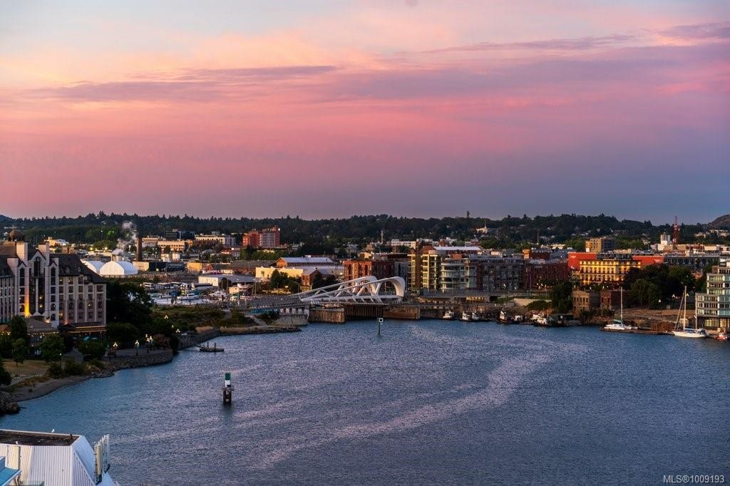 1102-225 Belleville St, Victoria, BC - Outdoor With Body Of Water With View