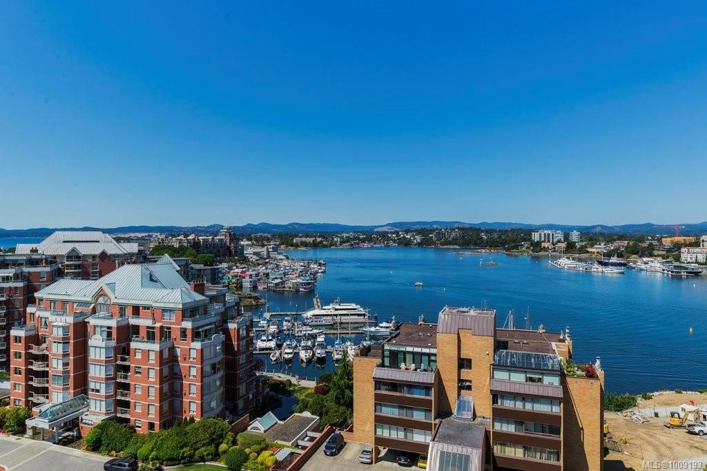 1102-225 Belleville St, Victoria, BC - Outdoor With Body Of Water With View