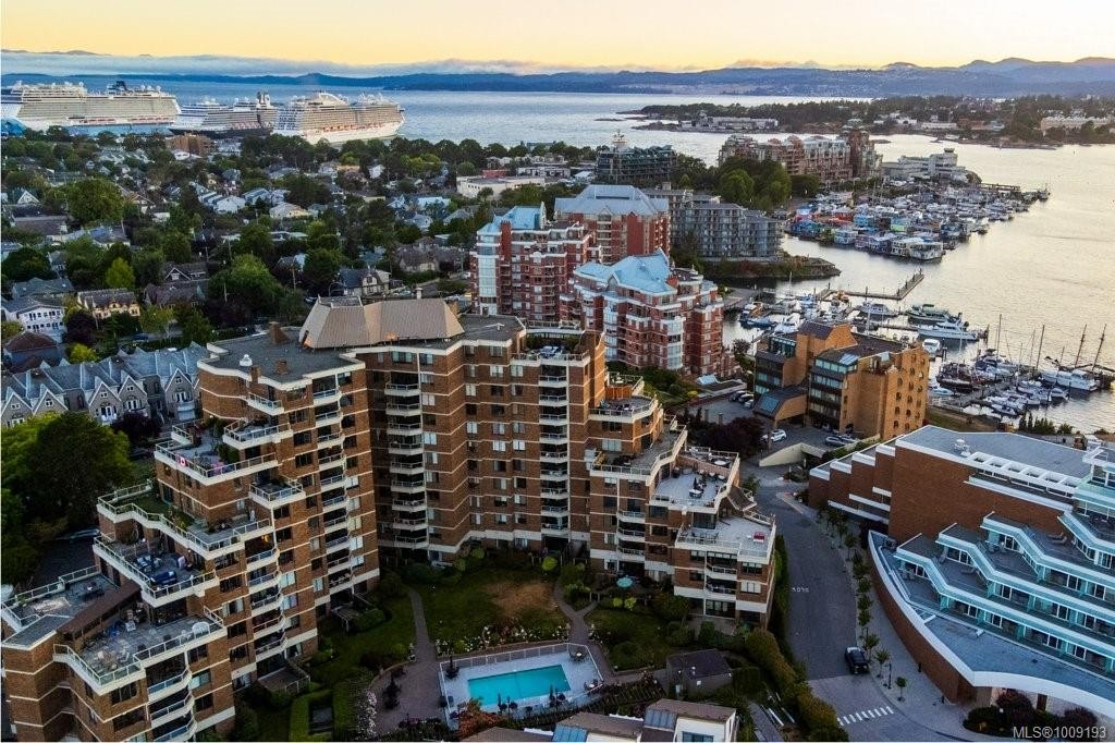 1102-225 Belleville St, Victoria, BC - Outdoor With Body Of Water With View