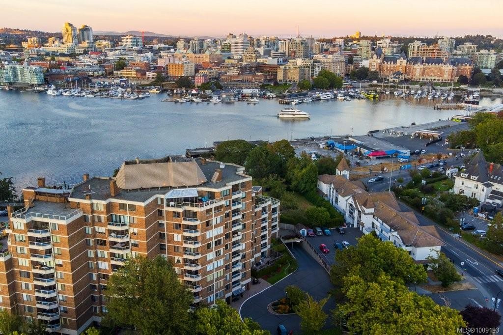 1102-225 Belleville St, Victoria, BC - Outdoor With Body Of Water With View