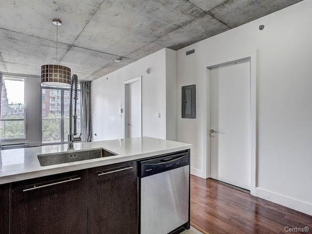 Dining room - 507-1199 Rue Bishop, Montréal (Ville-Marie), QC - Indoor Photo Showing Kitchen