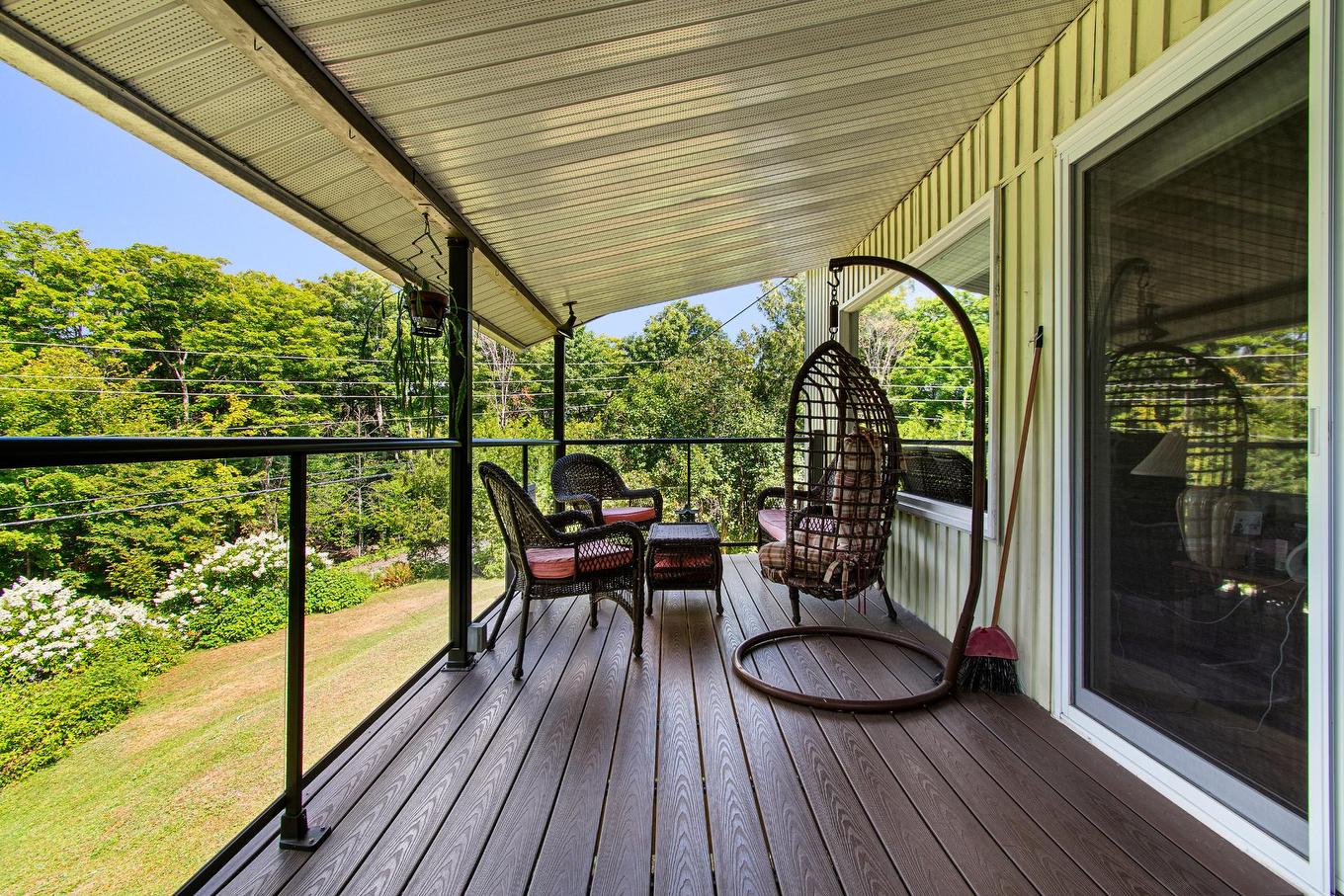 Balcony - 3785 Rue Rolland, Sainte-Adèle, QC - Outdoor With Deck Patio Veranda With Exterior